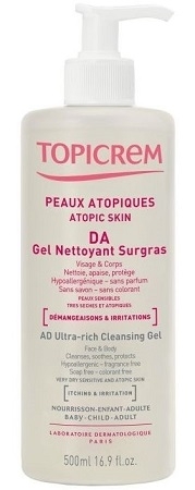Topicrem AD Ultra Rich Cleansing Gel Face&Body